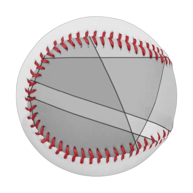 Grey Geometric  Baseball (Front Left)