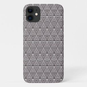 ✨ Grey Geometric Harmony Modern Minimal Case-Mate iPhone Case