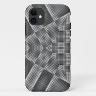 Grey Geometric Pattern Case-Mate iPhone Case