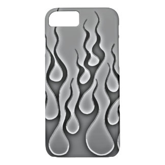 Grey Ghost Flames Phone Case