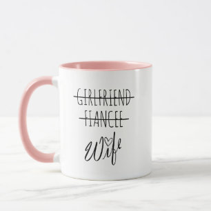 Grey Girlfriend Fiancee Wife for women  Mug
