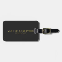 Grey Gold Colour Professional Add Name Address