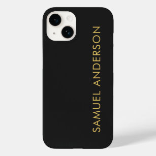 Grey Gold Colour Professional Add Name Case-Mate iPhone 14 Case