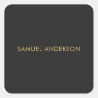 Grey Gold Colour Professional Add Name