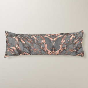 Grey gold rose marble modern design body cushion