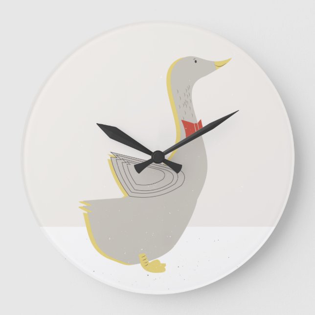 Grey goose wall clock (Front)
