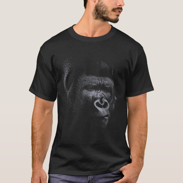Grey gorilla T-Shirt (Front)