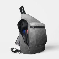 Grey gradient geometric mesh pattern