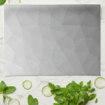 Grey Gradient Geometric Mesh Pattern Tea Towel<br><div class="desc">Grey Gradient Geometric Mesh Pattern unique gifts for him.

Elegant and cool Triangle geometric mesh with black white grey gradient.

, grey,  grey,  gradient,  mesh,  triangle,  triangles,  geometry,  geometric,  pattern,  cool, 


, black,  white</div>