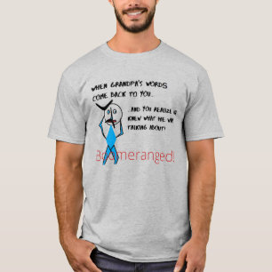 Grey - Grandpa's Word's - Boomeranged T-Shirt