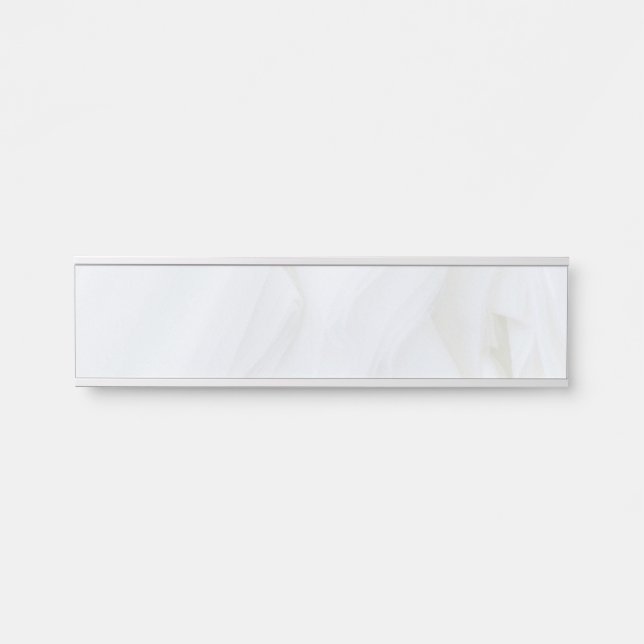 Grey Granite Brown Quartz Stone Hanging Name Plate (Front)