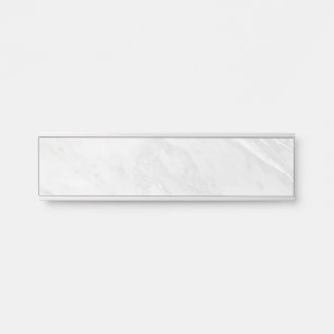 Grey Granite Brown Quartz Stone Hanging Name Plate