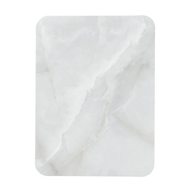 Grey Granite Brown Quartz Stone Natural 3" x 4" Magnet (Vertical)