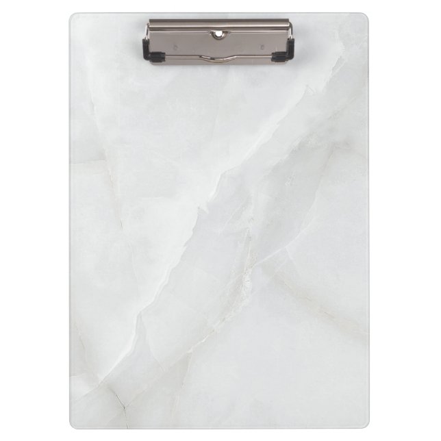 Grey Granite Brown Quartz Stone Natural Clipboard (Front)