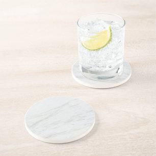 Grey Granite Brown Quartz Stone Natural Drink Coaster