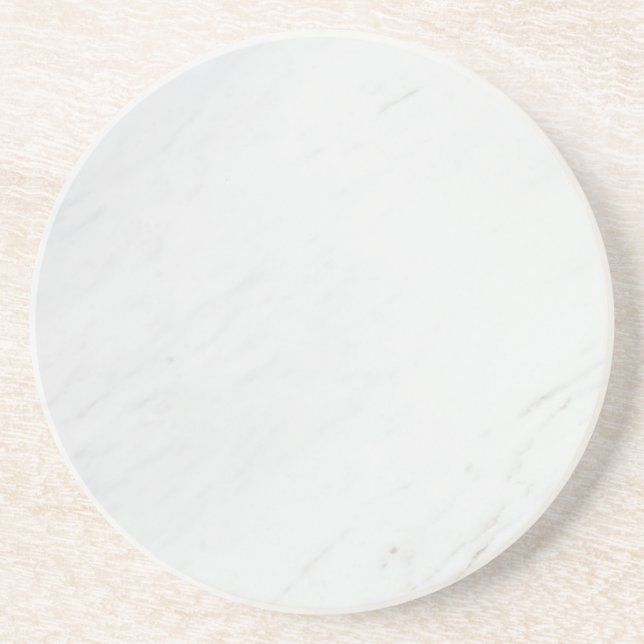 Grey Granite Brown Quartz Stone Natural Drink Coaster (Front)