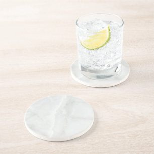 Grey Granite Brown Quartz Stone Natural Drink Coaster