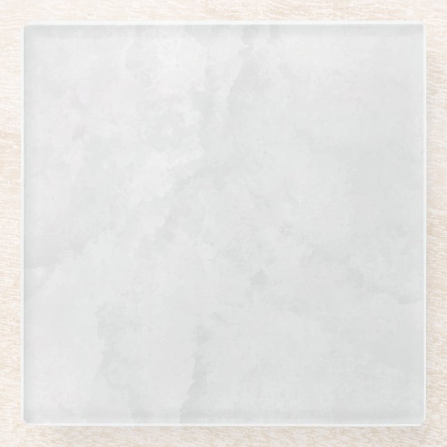 Grey Granite Brown Quartz Stone Natural Marble Glass Coaster (Front)