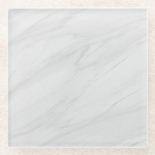Grey Granite Brown Quartz Stone Natural Marble Glass Coaster