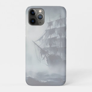 Grey, Gray Fog Pirate Ship 2 Case-Mate iPhone Case