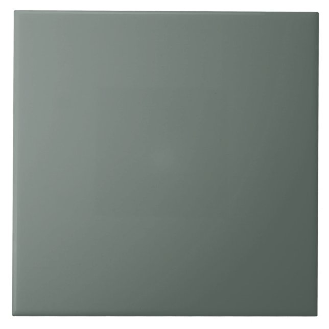 Grey green zen natural neutral  tile (Front)