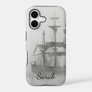 Grey, Grey Fog Pirate Ship Customise With Name