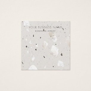 Grey Grey Terrazzo Earring Display Cards