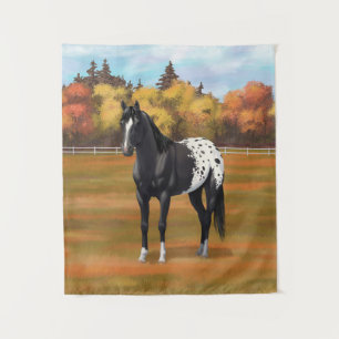 Grey Grulla Appaloosa Quarter Horse Stallion Tapes Tapestry