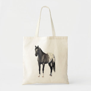 Grey Grulla Appaloosa Quarter Horse Stallion Tote Bag