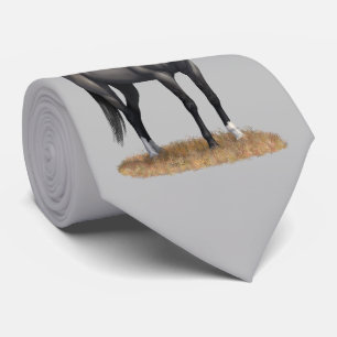 Grey Grulla Quarter Horse Stallion Tie