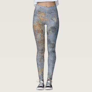 Grey Grunge Leggings