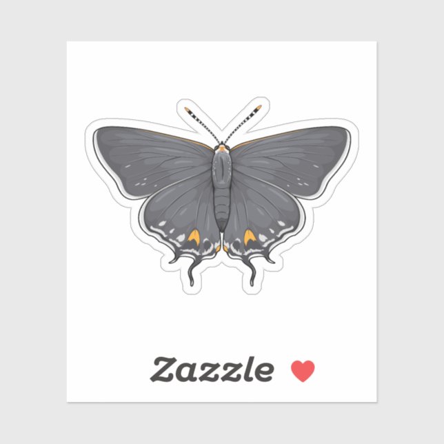 Grey Hairstreak Butterfly (Sheet)