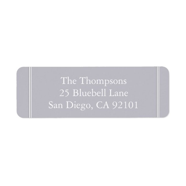 Grey Harbour Mist - Spring 2018 London Fashion (Front)