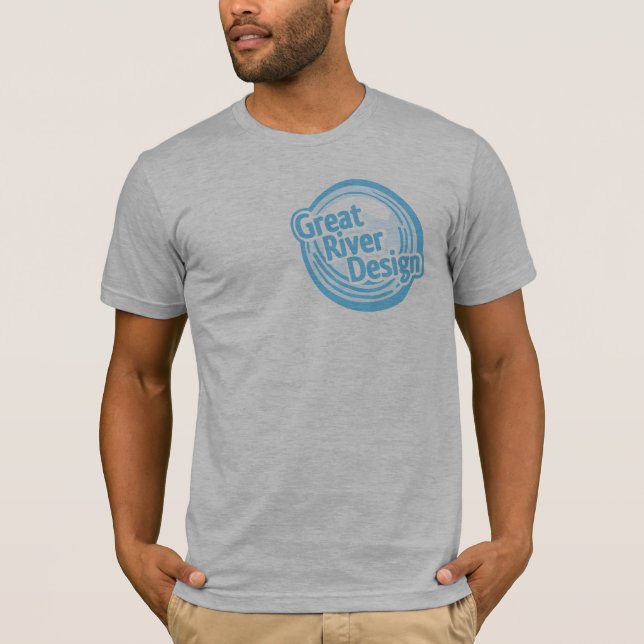 grey heather shirt grd logo (Front)