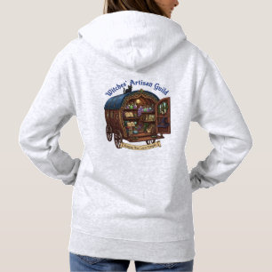Grey Hoodie, Witches Artisan Guild Hoodie
