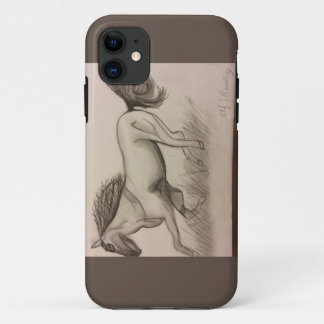 Grey Horse iPhone 11 Case