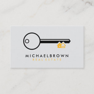 Grey House Sitting Estate Management Service Business Card