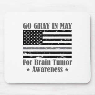 Grey In May Brain Tumour Awareness Cancer Hope Gre Mouse Pad
