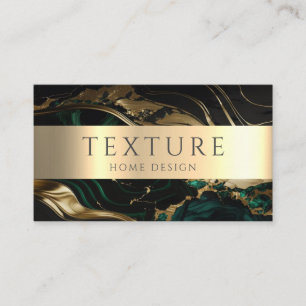 Grey Ink Pattern Marble Texture Stone Pattern Business Card