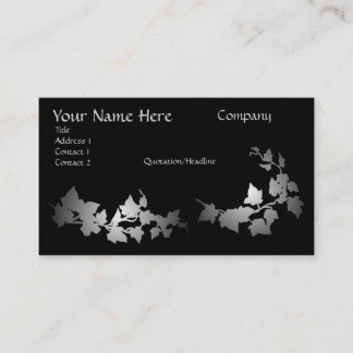 Grey Ivy Business Cards