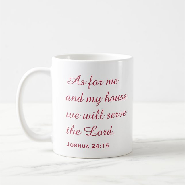 Grey Kingbird and Bible Verse Coffee Mug (Left)