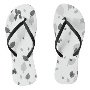 Grey Leaves Jandals