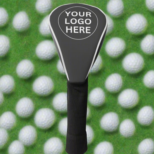 Grey Logo l Promotional Professional Branded  Golf Head Cover (Creator Uploaded)