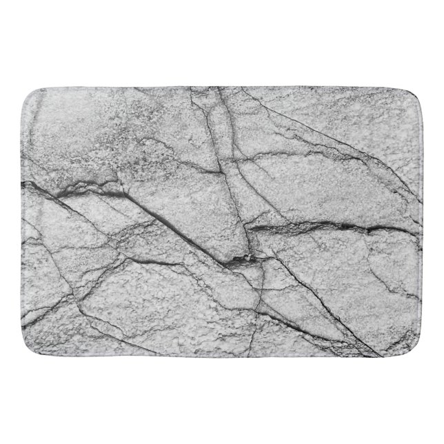 Grey Marble Bath Mat (Front)