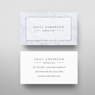 Grey Marble Business Card