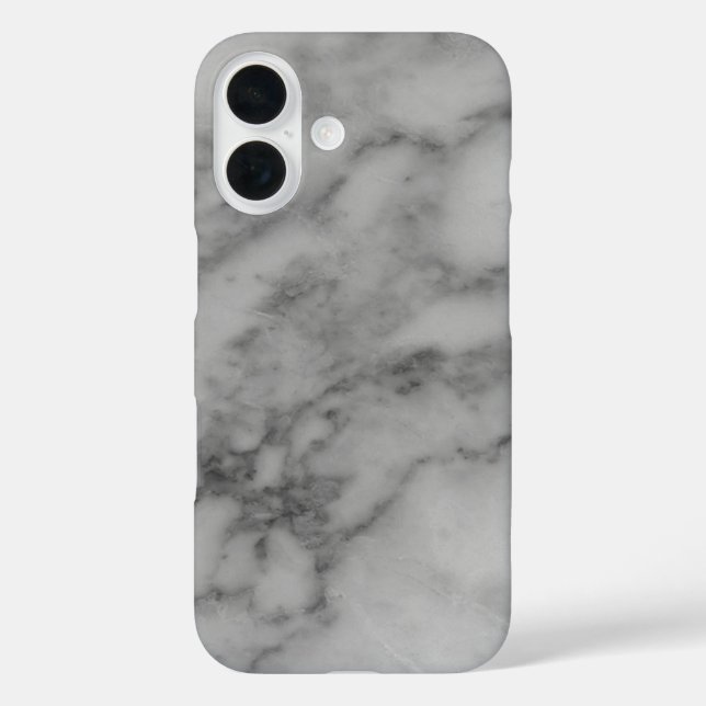 Grey Marble Case-Mate iPhone Case (Back)