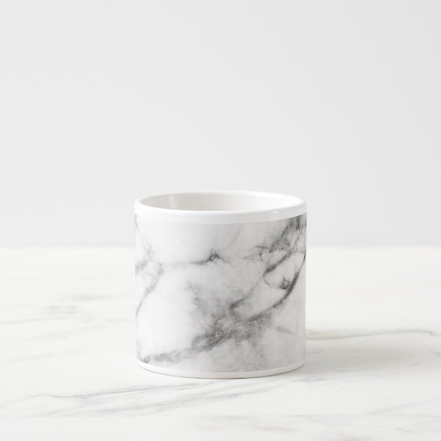 Grey Marble Espresso Mug (Front)