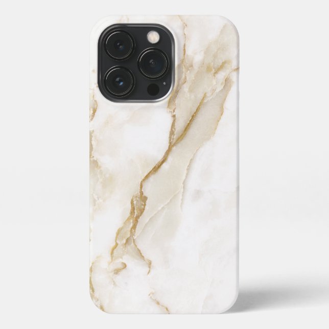 Grey Marble Pattern iPhone Case (Back)