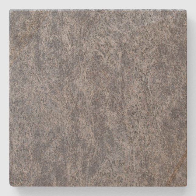 Grey Marble Square Coaster (Front)