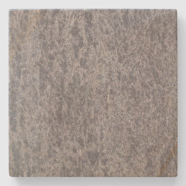 Grey Marble Square Coaster (Front)